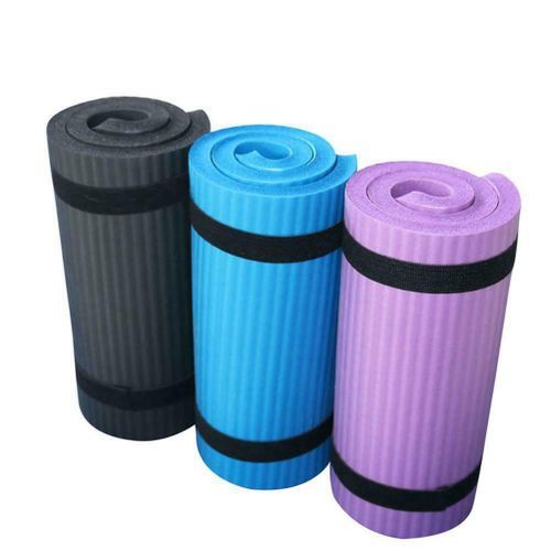 Shop Generic 15MM Thick Yoga Mat Comfort Foam Knee Elbow Pad Mats For  Online