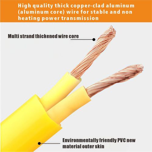 Generic 15-meter power strip, household two-core flexible socket, electric vehicle charging extension cord - image 7