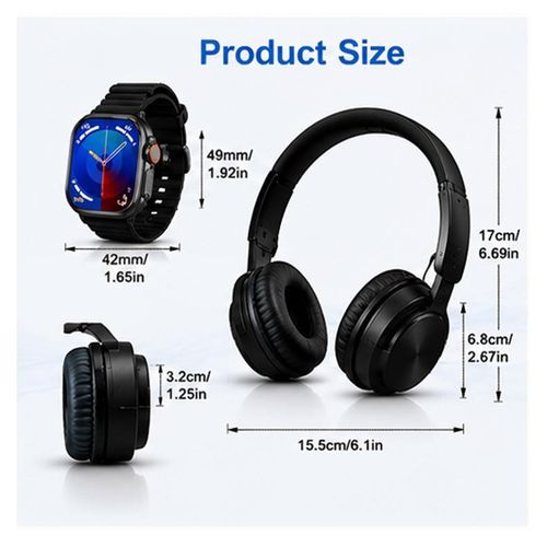 TiLECC TiLECC New S10promax 5-in-1 Smart Watch And P47Bluetooth Headset - image 4