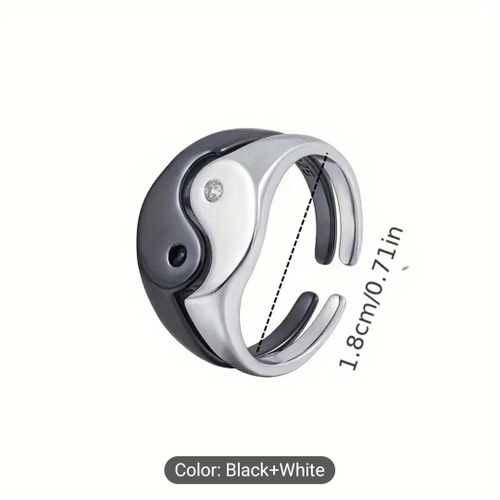product_image_name-Generic-silver and black Yin Yang Matching Promise Rings-3