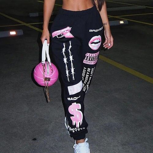 Love Wide Leg Sweatpants in Pink