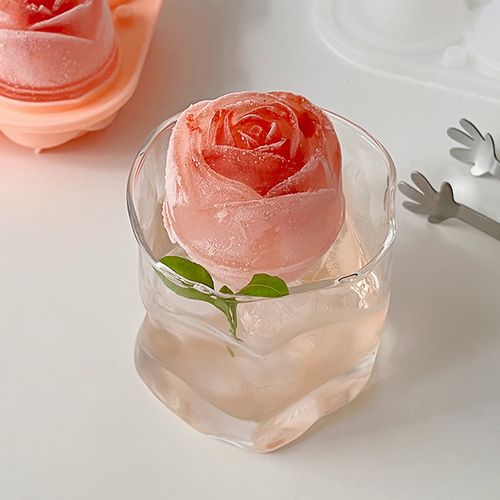 3D Rose Silicone Ice Mold