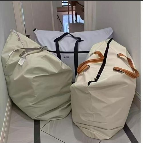 Fashion Heavy-Duty Multipurpose Tote Bags for Clothes, Bedding & Moving - image 2