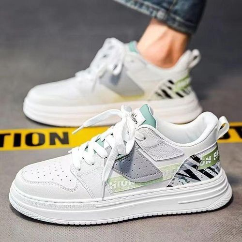 product_image_name-Generic-Men's Casual Shoes Comfortable Sneakers Classic Lace-up Shoes - White - White - EU 40-1