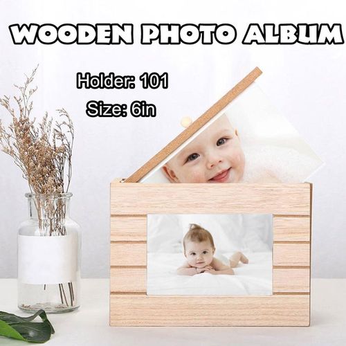 Shop Generic 6inch 101 Photos Album Organizer Family Wedding Baby Memory Picture  Storage Box Online