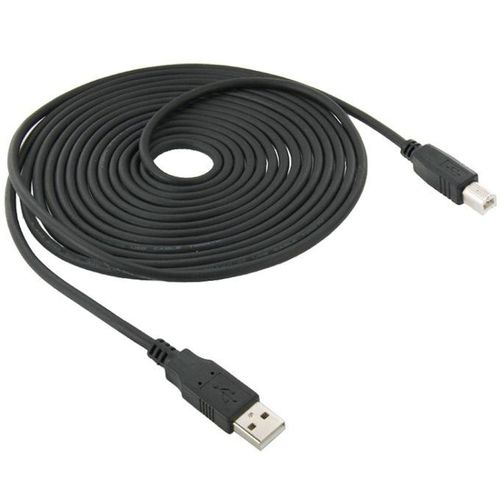 product_image_name-White Label-High Quality USB Printer Cable 3m - Black-1