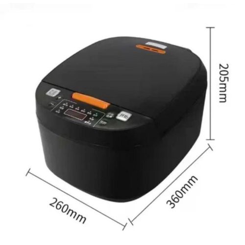 SILVER CREST Multi-Functional Digital Electric Rice Cooker - 5L - Black - image 4