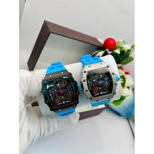 product_image_name-Quartz-Boy's Fashion Elegant Sport/Casual Wristwatch Stylish-Outdoor/Club Fun -Silicone with Metal Case/Business Versatile Watch - Durable/Water-Resistant -3