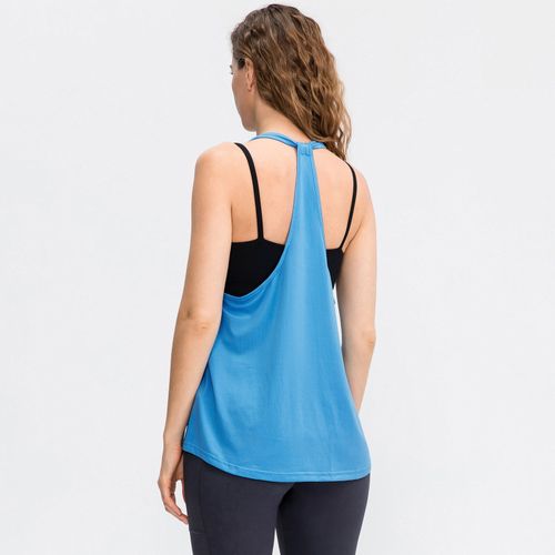 Women Workout Tank Tops Sleeveless Loose Fit Exercise Gym Yoga Athletic  Shirts
