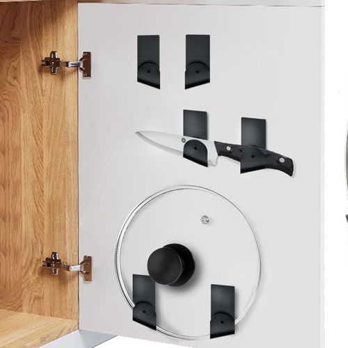 product_image_name-Generic-ASCENT 3set Adjustable Wall-Mounted Rack for Pot Lids & Cutting Boards-1