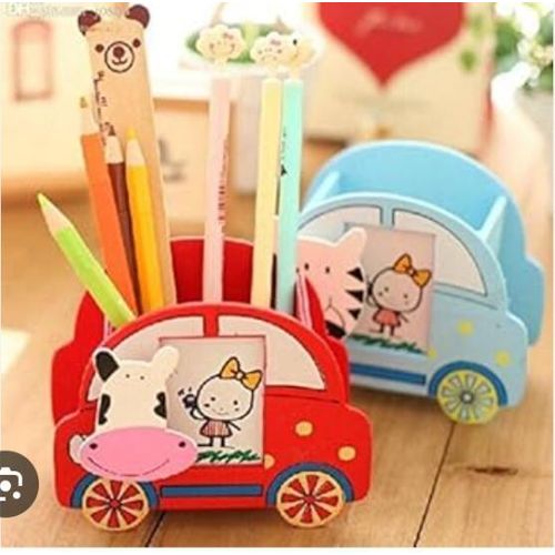 A & Shine 2pcs Kids Car Pencil Holder - Multicolor