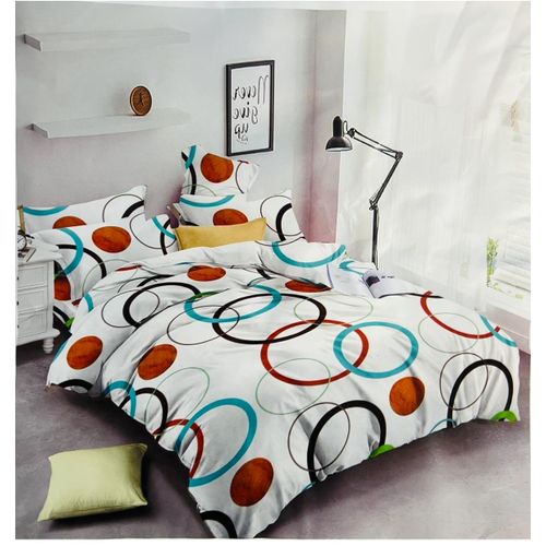product_image_name-White Label-4 Pieces Bedsheet Set - Multicolore-1