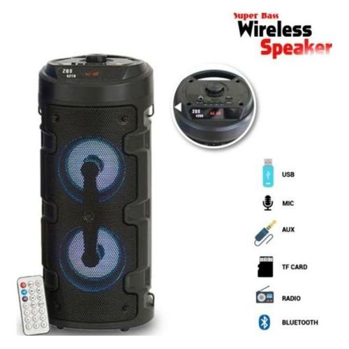 singen Super ZQS Portable 12W Subwoofer - Black - image 3