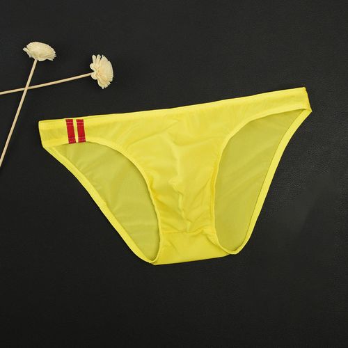Men Low Waist Briefs Thongs Beachwear Sexy Panties Breathable Seamless  Underwear