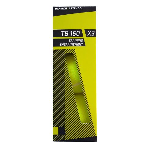 product_image_name-Artengo-Tennis Ball TB160 Tri-Pack - Yellow-1