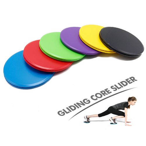 Shop Generic 18cm Dual Sided Gliding Discs Core Sliders 2pcs Non Sl Exercise  Sliding Plate Abdominal Core Muscl Full-Body Training Home Gym Black Online