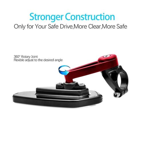 Generic Motorcycle handlebar reflector, motorcycle rearview mirror - image 4