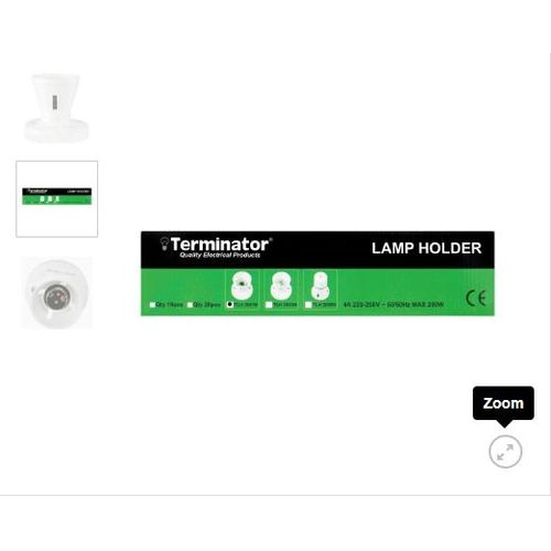 TERMINATOR BULB HOLDER