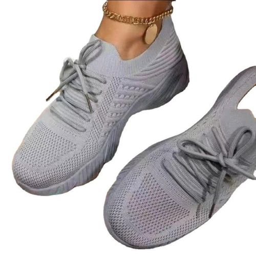 product_image_name-Generic-Ladies Sneakers - Grey-1