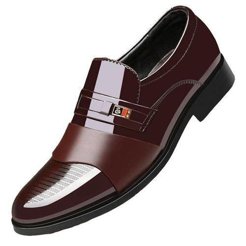 product_image_name-Fashion-Men's Business Leather Shoes-Brown-2