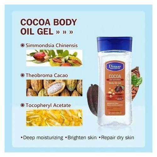 product_image_name-Disaar-Cocoa Deep Moisturizing Body Oil Gel - 200ml-2