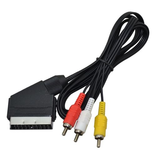  traderplus 6Ft RGB SCART Wire Cable TV AV for