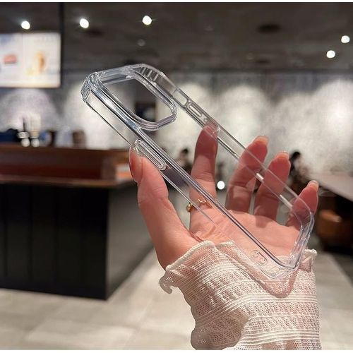 Generic Shockproof Transparent Clear Phone Case for iPhone 11/11 Pro Max/12/ 13/13 Pro/14/14 Pro - Clear - image 4