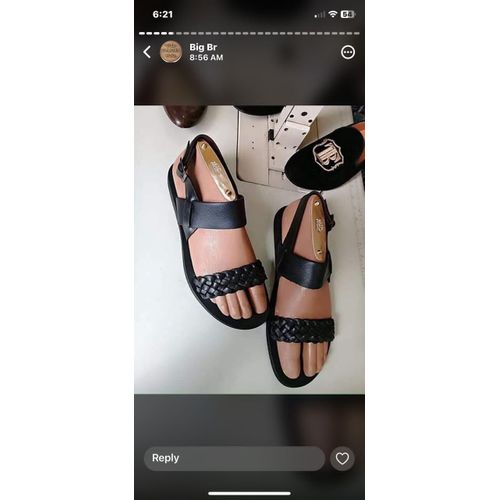 product_image_name-New-Quality black leather sandals -1