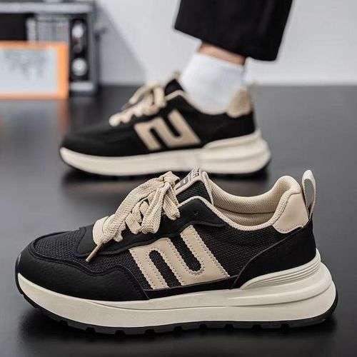 product_image_name-Fashion-2026 New Mesh Breathable Casual Trainers Men's Running Thick-Sole Shoes-1