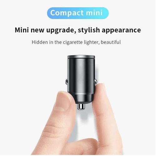 product_image_name-Classic-Mini 100W PD QC Pull Ring Fast Charging Car Charger USB C Car Phone Charger Adapter For iPhone 13 12 Xiaomi Samsung Huawei-4