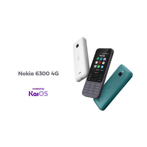 Nokia Imported Nokia 6300 Dual Sim Feature Phone - 104.7g - Black - image 3