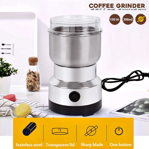 220V Electric Coffee Grinder Milling Nut Bean Spice Matte Blade Grinding  Blender