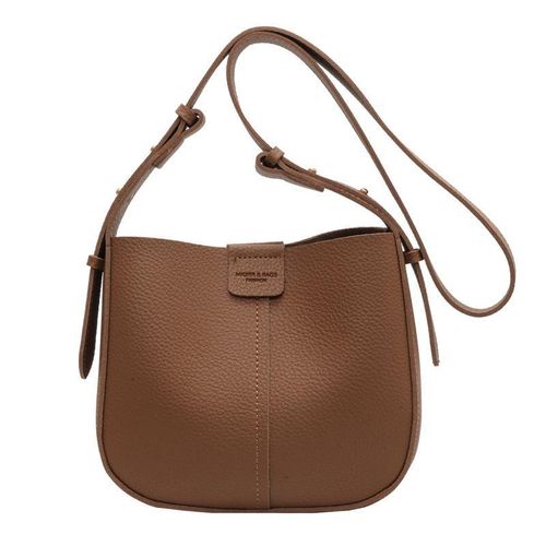 product_image_name-Fashion-Women's tote shoulder bag, PU leather handbag, vintage bucket bag-8