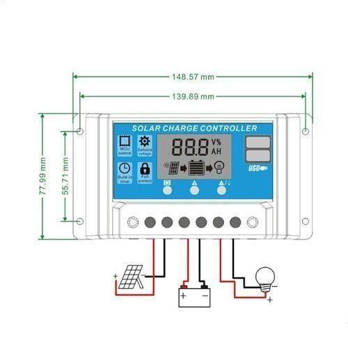 Generic 30A Solar Charge Controller - image 6