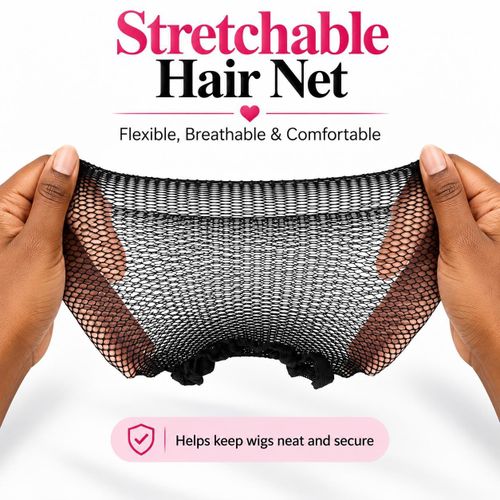 Generic 5pcs Wig Care Kit With Wig Stand, Hair Net, Clips, Comb And Care Spray - image 4