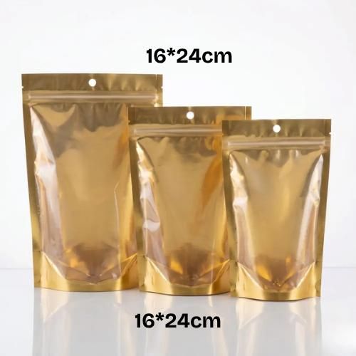Generic Gold Pouches 50pcs- 16*24cm - 50PCS