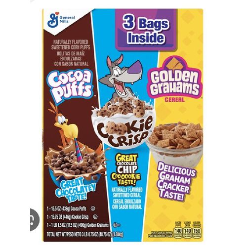 product_image_name-General Mills-Naturally Flavoured Sweetened Cereal, variety pack - 3 Bags Inside -1