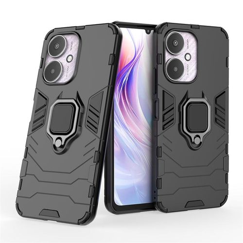 product_image_name-Redmi-13C 4G&5G Shockproof Case with Stand Ring holder - Black -1