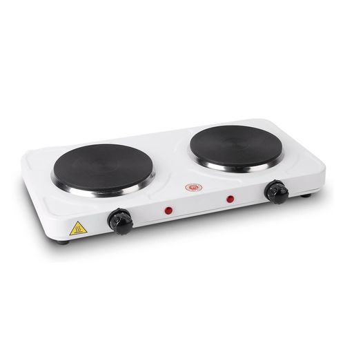 Generic Electric Hot Plate - 2 Burner White