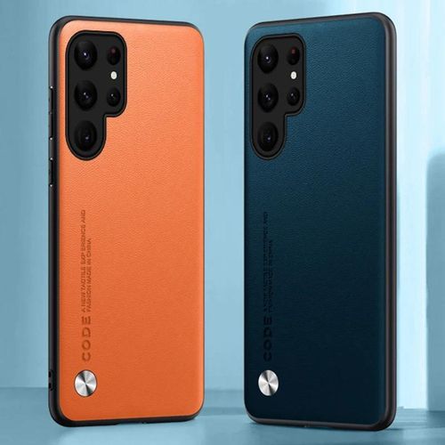 product_image_name-Generic-Luxury PU Leather Case For Samsung Galaxy S22 Ultra Back Cover Silicone Full Protection Phone Case For Samsung S22 Ultra 5G-7