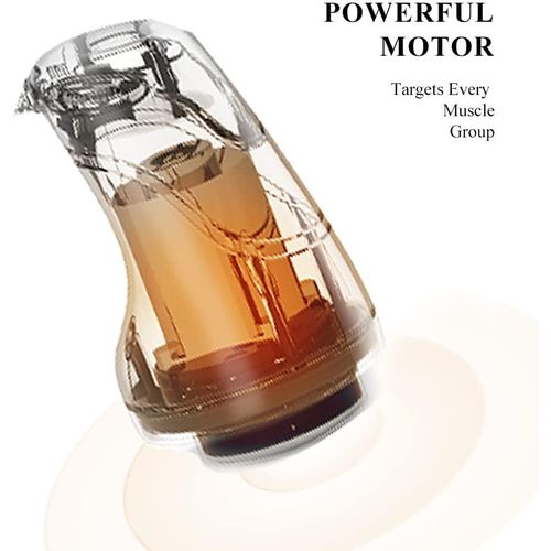 product_image_name-Generic-Electric Handheld Cellulite Body Massager with 8 Massage Heads - White/Grey-6