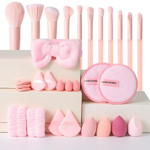 product_image_name-Generic-30pcs makeup brush set, makeup brush + beauty egg + powder puff set-1