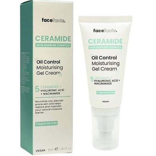 Face Facts Ceramide Oil Control Moisturizing Gel Cream - 50ml