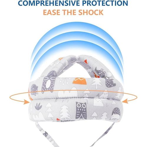 Generic Baby Head Protector Baby Soft Helmet -Green - image 3