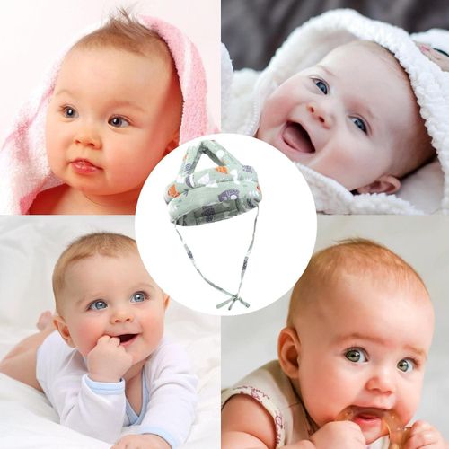 Generic Baby Head Protector Baby Soft Helmet -Green - image 8