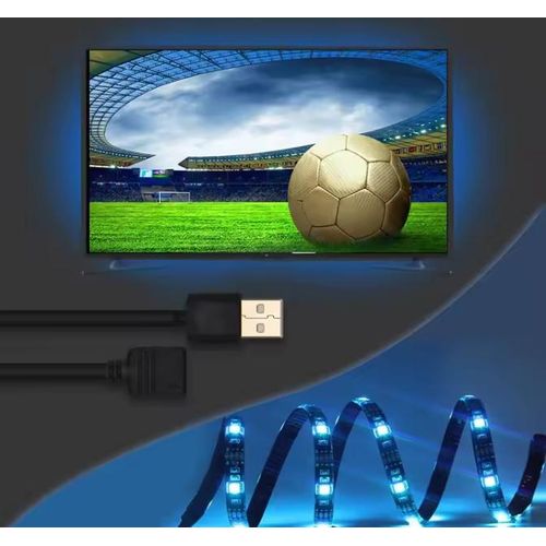 product_image_name-AD-RGB Multi - Coloured Remote Control 4 Metres LED Strip Decorative Multi - Functional Mode - Multicolor-2