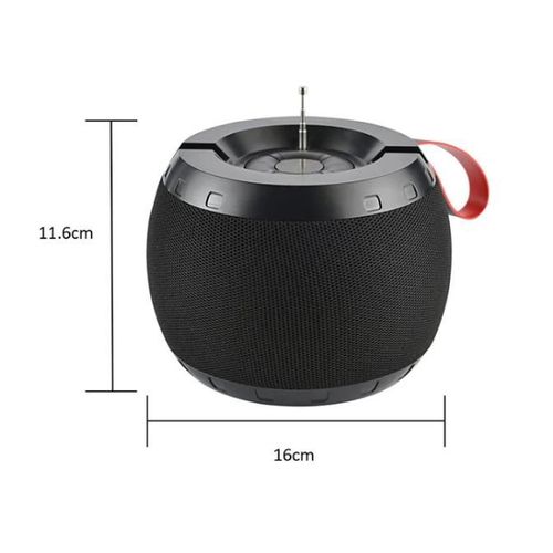 AD Portable Mini Sound Box Bluetooth Player - Multicolour - image 2