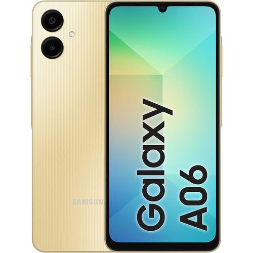 product_image_name-Samsung-Galaxy A06 64GB +4GB RAM-50MP Camera-6.7"-5000mAH -Gold 24 Months Warranty -1