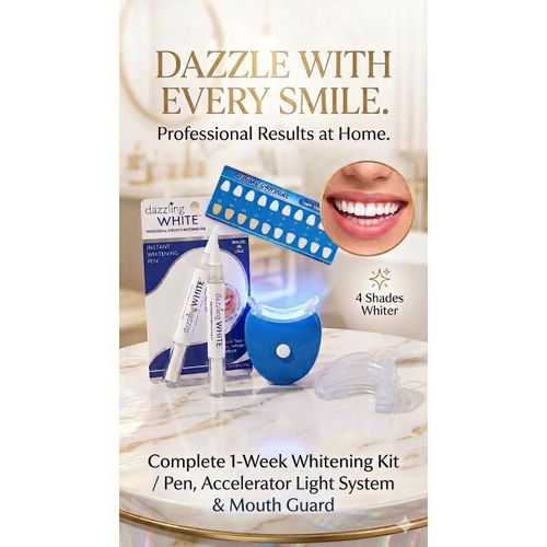 Dazzling White Teeth Whitening kit