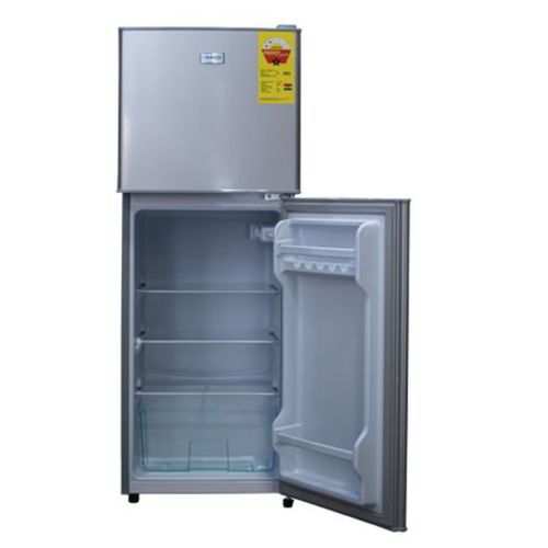 product_image_name-Nasco-138 Liters - NASF2-16FL - Table Top Double Door Top Mount Refrigerator - Silver-2
